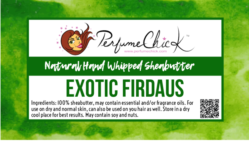 Exotic Firdaus Unisex Whipped Shea Butter
