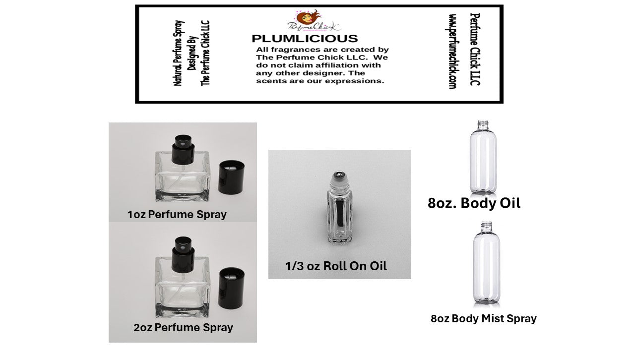 PLUMLICIOUS (SPRAYS- ROLL ONS AND BODY OILS)