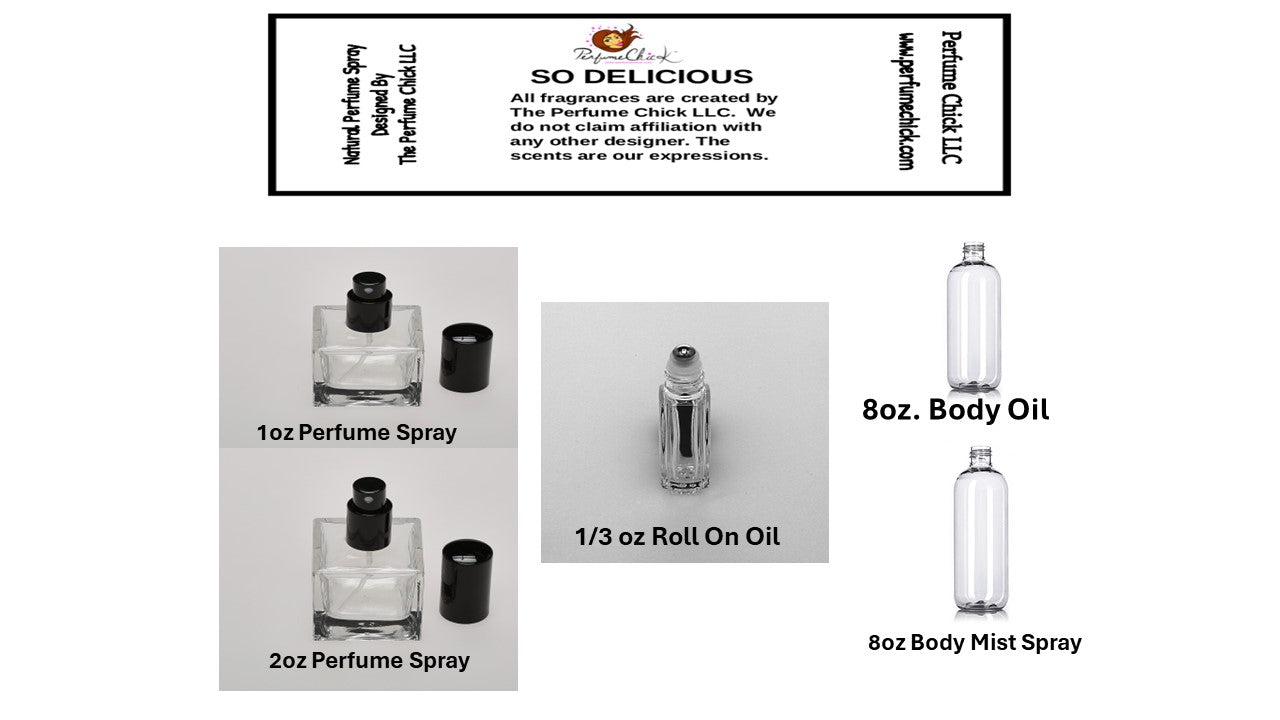 SO DELICIOUS (SPRAYS- ROLL ONS AND BODY OILS)