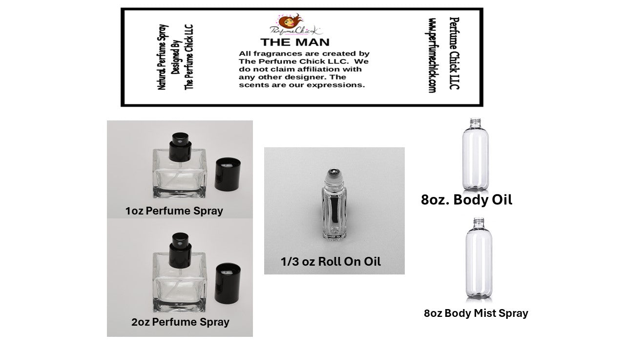 THE MAN (SPRAYS- ROLL ONS AND BODY OILS)