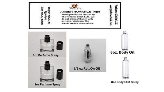 VICTORIA SECRET AMBER ROMANCE  (SPRAYS- ROLL ONS AND BODY OILS)
