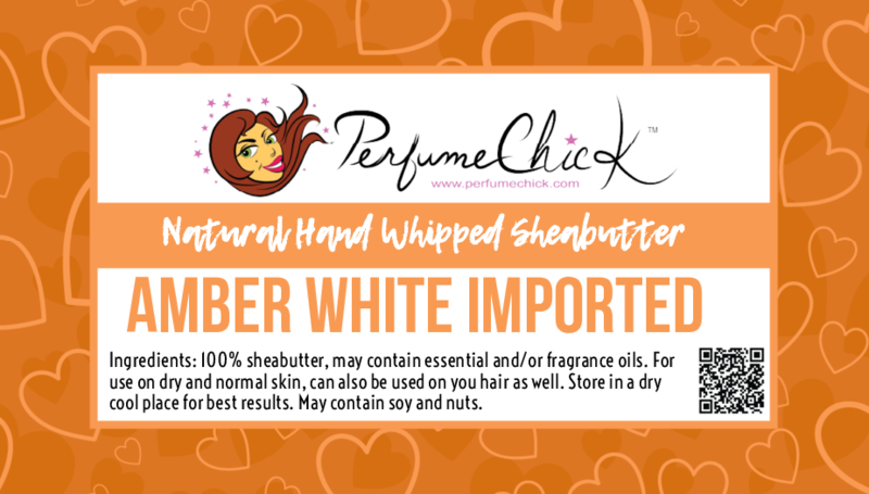 Amber White Imported Whipped Shea Butter
