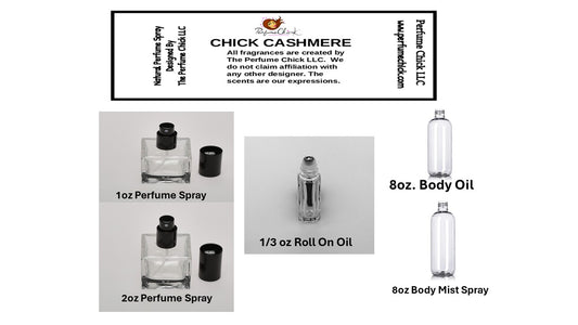 CHICK CASHMERE  (SPRAYS- ROLL ONS AND BODY OILS)
