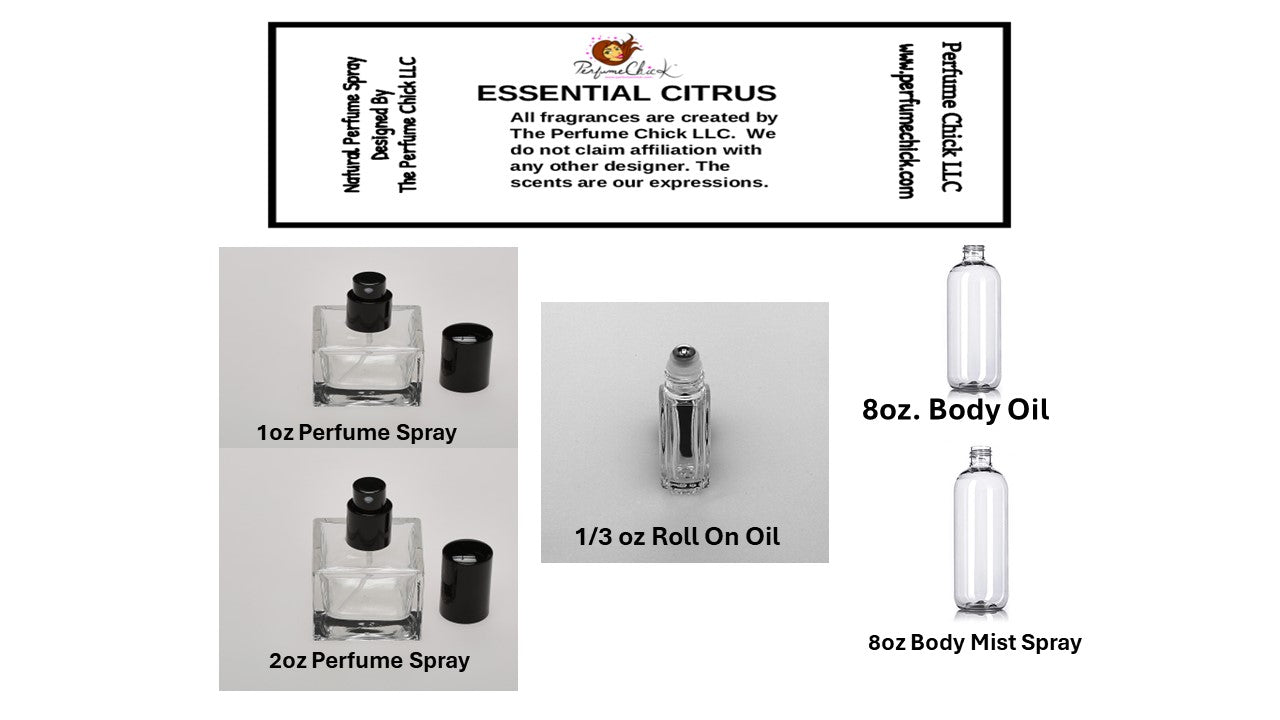 ESSENTIAL CITRUS  (SPRAYS- ROLL ONS AND BODY OILS)