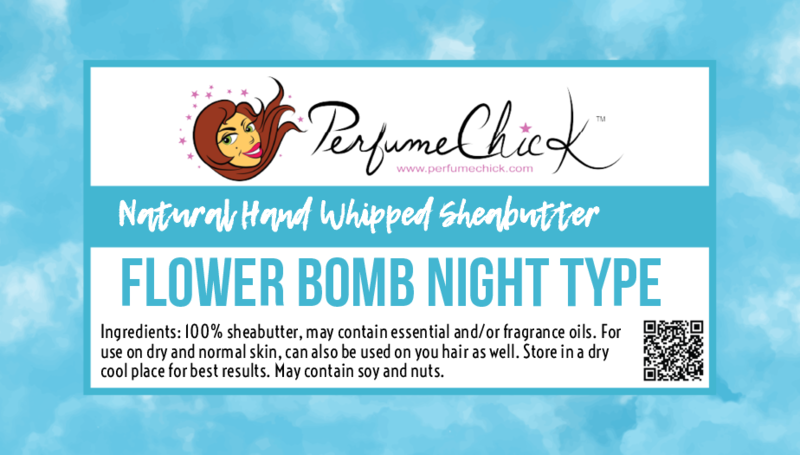 Victor and Rolf Inspired  (FLOWER BOMB NIGHT) Feminine Whipped Shea Butter