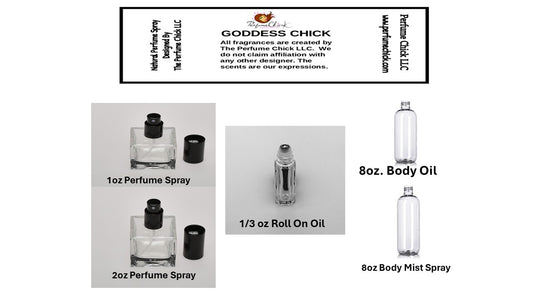 GODDESS CHICK  (SPRAYS- ROLL ONS AND BODY OILS)