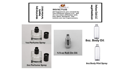 INVICTUS TYPE (SPRAYS- ROLL ONS AND BODY OILS)