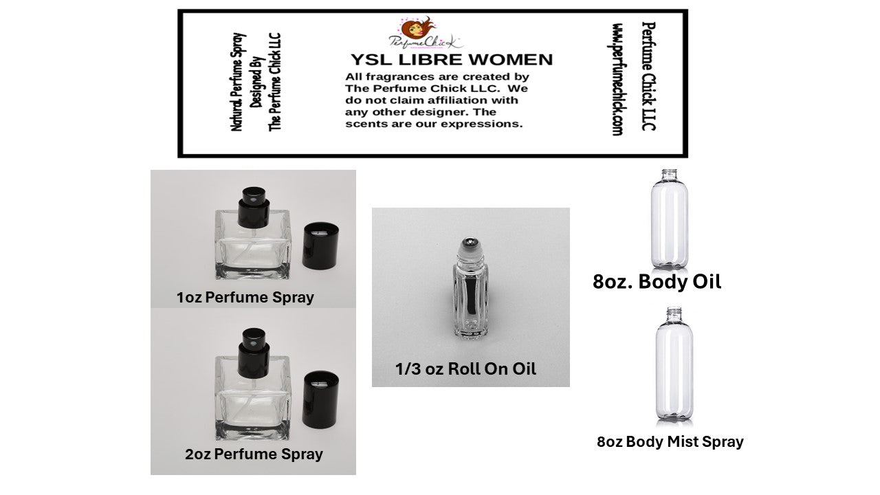 YSL LIBRE  TYPE(SPRAYS- ROLL ONS AND BODY OILS)
