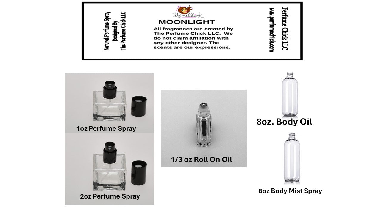 MOONLIGHT   (SPRAYS- ROLL ONS AND BODY OILS)