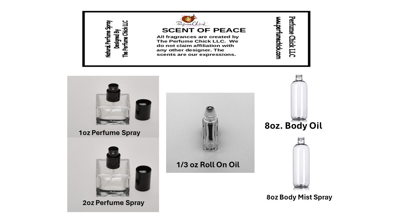 BOND 9 SCENT OF PEACE TYPE (SPRAYS- ROLL ONS AND BODY OILS)