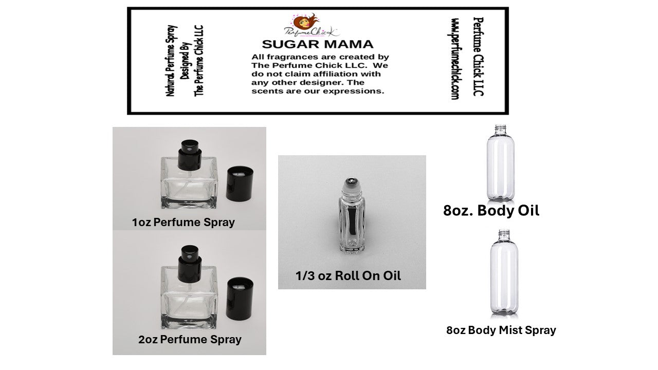 SUGAR MAMA (SPRAYS- ROLL ONS AND BODY OILS)